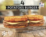 4 potatoes burger - Lidl à Lorient 4 potatoes burger en promo chez Lidl Lorient à 5,49 €