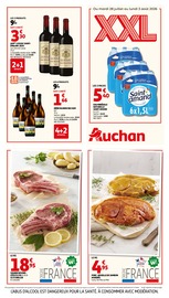 Vin en promo dans le catalogue Auchan Hypermarché à la page 1
