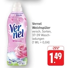 Weichspüler im Angebot bei E center in Filderstadt Weichspüler Angebote von Vernel bei E center Filderstadt für 1,49 €