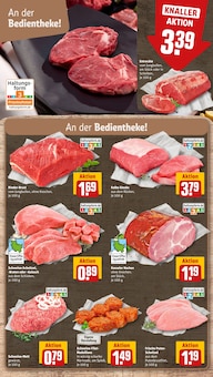 Rindfleisch im REWE Prospekt "Dein Markt" mit 35 Seiten (Hamburg)