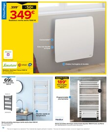 Promo Radiateur Électrique dans le catalogue Castorama du moment à la page 19