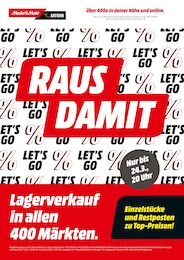MediaMarkt Saturn Prospekt "RAUS DAMIT" für Müllheim, 1 Seite, 14.03.2023 - 24.03.2023