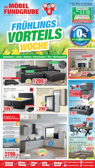 Couch im Die Möbelfundgrube Prospekt "Frühlings Vorteils Wochen" mit 20 Seiten (Mainz)