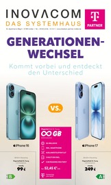 Aktueller INOVACOM Elektromärkte Prospekt in Engelskirchen und Umgebung, "GENERATIONEN-WECHSEL" mit 8 Seiten, 20.11.2025 - 04.12.2025