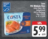 Aktuelles MSC Wildlachs Filets Angebot bei EDEKA in Chemnitz ab 5,99 €