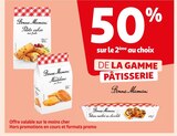 Promo 50% sur le 2ème au choix DE LA GAMME PÂTISSERIE Bonne Maman à  dans le catalogue Auchan Supermarché à Étouy