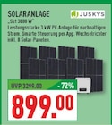 Marktkauf Sundern - Solaranlage Set 3000 W Angebot im Prospekt Solaranlage Set 3000 W bei Marktkauf im Sundern Prospekt für 899,00 €