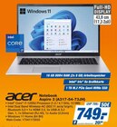 Notebook Aspire 3 Angebote von Acer bei HEM expert Schwäbisch Hall für 749,00 €