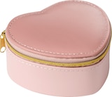 Schmuckbox in Herzform, rosa bei dm-drogerie markt im Prospekt "" für 4,95 €