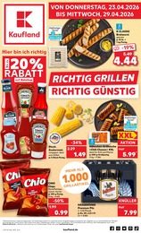 Kaufland Prospekt für Gartz: "RICHTIG GRILLEN - RICHTIG GÜNSTIG", 8 Seiten, 23.04.2026 - 29.04.2026
