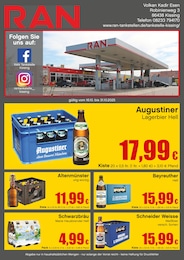 RAN Prospekt für Augsburg mit 2 Seiten RAN Prospekt für Augsburg: "RAN", 2 Seiten, 16.10.2025 - 31.10.2025