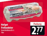 Freilandeier im Angebot bei famila Nordost in Gifhorn Freilandeier Angebote von Hofgut bei famila Nordost Gifhorn für 2,77 €