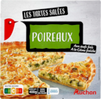 TARTE AUX POIREAUX SURGELÉE AUCHAN - AUCHAN en promo chez Auchan Hypermarché TARTE AUX POIREAUX SURGELÉE AUCHAN - AUCHAN dans le catalogue Auchan Hypermarché