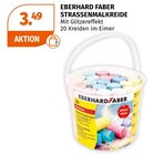 Strassenmalkreide von Eberhard Faber im aktuellen Müller Prospekt