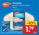 Aktuelle Hering Angebote bei Netto Marken-Discount in Bochum Aktuelles Heringsfilet Angebot bei Netto Marken-Discount in Bochum ab 1,79 €