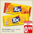 Cracker Paprika oder Cracker Original Angebote von Tuc bei EDEKA Reutlingen für 0,99 €