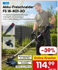 Akku-Freischneider FS 18-401-30 von  im aktuellen Netto Marken-Discount Prospekt für 114,99 €