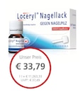 LINDA Bedburg - Loceryl Nagellack Angebot im Prospekt Loceryl Nagellack bei LINDA im Bedburg Prospekt für 33,79 €