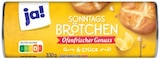 Sonntagsbrötchen im Angebot bei REWE in Gera Sonntagsbrötchen Angebote von ja! bei REWE Gera für 1,59 €