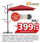 Aktuelles Ampelschirm „Rhodos Twist“ Angebot bei Segmüller in Remscheid ab 399,00 €