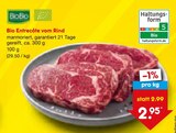 Entrecôte vom Rind im Angebot bei Netto Marken-Discount in Straubing Entrecôte vom Rind Angebote von Bio bei Netto Marken-Discount Straubing für 2,95 €