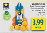 Apeel Riesenorangen von EDEKA Herzstücke im aktuellen diska Prospekt für 3,99 €