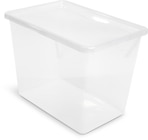 JYSK Aufbewahrungsbox BASIC BOX 80L m/Deckel transparent im Angebot bei JYSK in Arnsberg JYSK Aufbewahrungsbox BASIC BOX 80L m/Deckel transparent Angebote von JYSK bei JYSK Arnsberg für 10,00 €