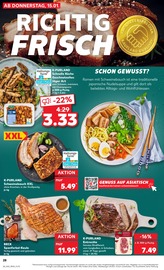 Aktueller Kaufland Prospekt mit Schweinebauch, "Aktuelle Angebote", Seite 28