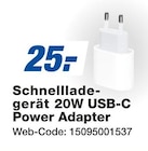 Aktuelles Schnellladegerät 20W USB-C Power Adapter Angebot bei expert in Regensburg ab 25,00 €