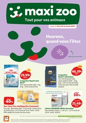 Catalogue Jardineries & Animaleries Maxi Zoo en cours à Châtillon-sur-Chalaronne et alentours, "Heureux, quand vous l'êtes", 13 pages, 30/04/2024 - 08/05/2024