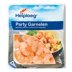 Party Garnelen oder Crevetten