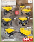 Versch. Transport-schubkarren und Dumper von BAMATO im aktuellen Netto Marken-Discount Prospekt für 349,99 €