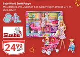 Baby World Steffi Puppe im Angebot bei GLOBUS in Ludwigshafen Baby World Steffi Puppe Angebote von Simba bei GLOBUS Ludwigshafen für 24,99 €