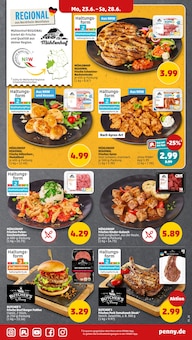 Schweinefleisch im Penny Prospekt "Wer günstig will, muss Penny." mit 37 Seiten (Hamm)