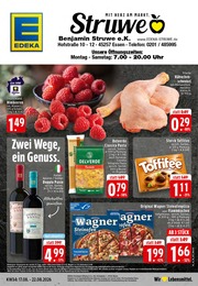 EDEKA Prospekt für Essen mit 24 Seiten EDEKA Prospekt "Aktuelle Angebote" für Essen, 24 Seiten, 17.08.2026 - 22.08.2026