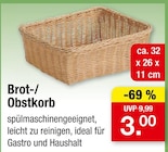 Brot-/Obstkorb im aktuellen Zimmermann Prospekt