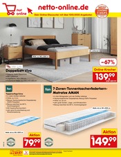 Matratze im Netto Marken-Discount Prospekt in Würzburg Aktueller Netto Marken-Discount Prospekt mit Matratze, "Aktuelle Angebote", Seite 60