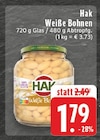 Weiße Bohnen Angebote von Hak bei E center Moers für 1,79 €
