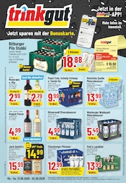 Getränkemärkte Prospekt von Trinkgut in Lünen Aktueller Trinkgut Getränkemärkte Prospekt für Lünen: Aktuelle Angebote mit 10} Seiten, 31.08.2026 - 05.09.2026