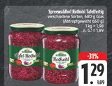 Rotkohl Tafelfertig Angebote von Spreewaldhof bei E center Pirna für 1,29 €