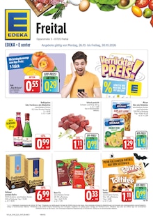 EDEKA Prospekt der KW 43 "Wir lieben Lebensmittel!" Aktueller EDEKA Prospekt "Wir lieben Lebensmittel!" Seite 1 von 40 Seiten