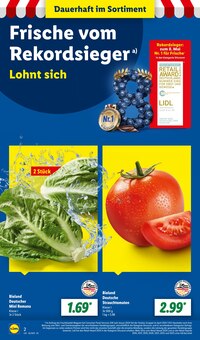 Tomaten im aktuellen Lidl Prospekt (Düsseldorf) Tomaten im Lidl Prospekt "LIDL LOHNT SICH" mit 64 Seiten (Düsseldorf)