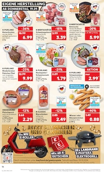 Hackfleisch im Kaufland Prospekt "Aktuelle Angebote" mit 48 Seiten (Cottbus)