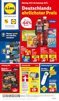 Cola im Lidl Prospekt "LIDL LOHNT SICH" mit 62 Seiten (Stralsund)