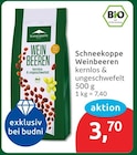 Weinbeeren von Schneekoppe für 3,70 € bei budni im Angebot Weinbeeren von Schneekoppe im aktuellen budni Prospekt