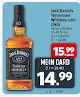 Tennessee Whiskey oder Likör im Angebot bei nah&frisch in Münster Tennessee Whiskey oder Likör Angebote von Jack Daniels bei nah&frisch Münster für 14,99 €