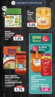 Honig im REWE Prospekt "Dein Markt" mit 23 Seiten (Köln)