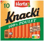 Promo Knacki 100 % Poulet à 1,49 € dans le catalogue Colruyt "Tout simplement l'essentiel"