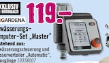 Bewässerungs-Computer-Set „Master“ von Gardena im aktuellen Hornbach Prospekt für 119,00 €