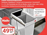 Einbau-Mülltrennungssystem im Angebot bei GLOBUS in Kaarst Einbau-Mülltrennungssystem Angebote von Hailo bei GLOBUS Kaarst für 1,89 €